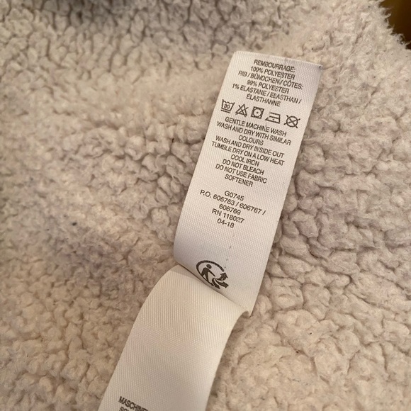 Mini Boden fleece lined winter jacket with cat hood - Picture 6 of 8